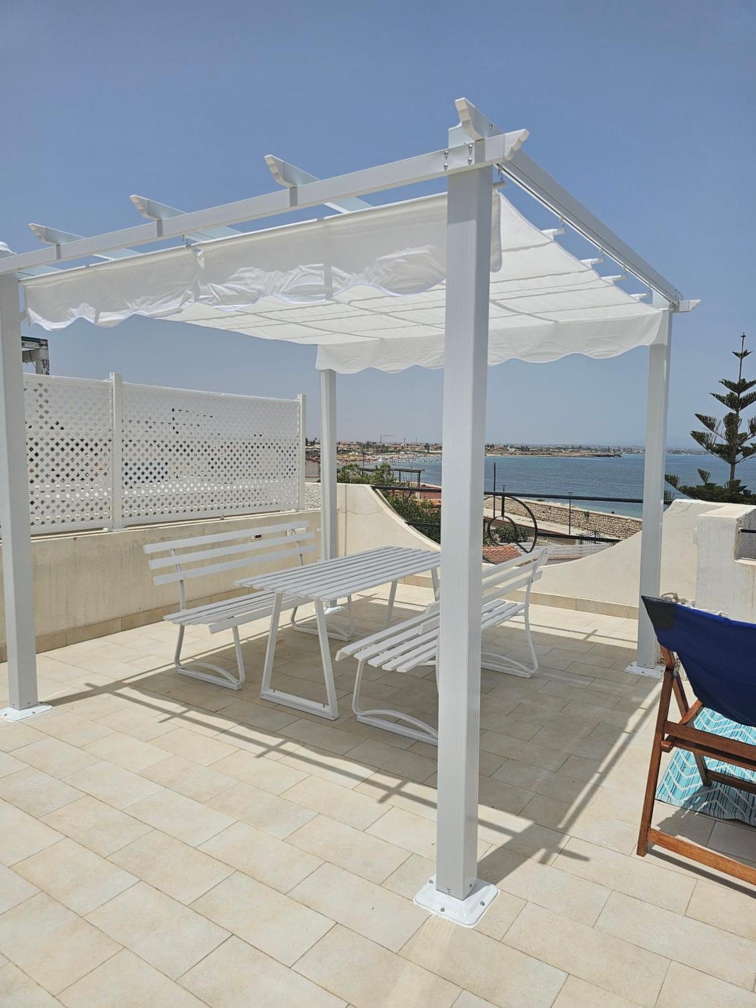 Seahorse In Marzamemi, Una Terrazza Sul Mare Appartement Kamer foto