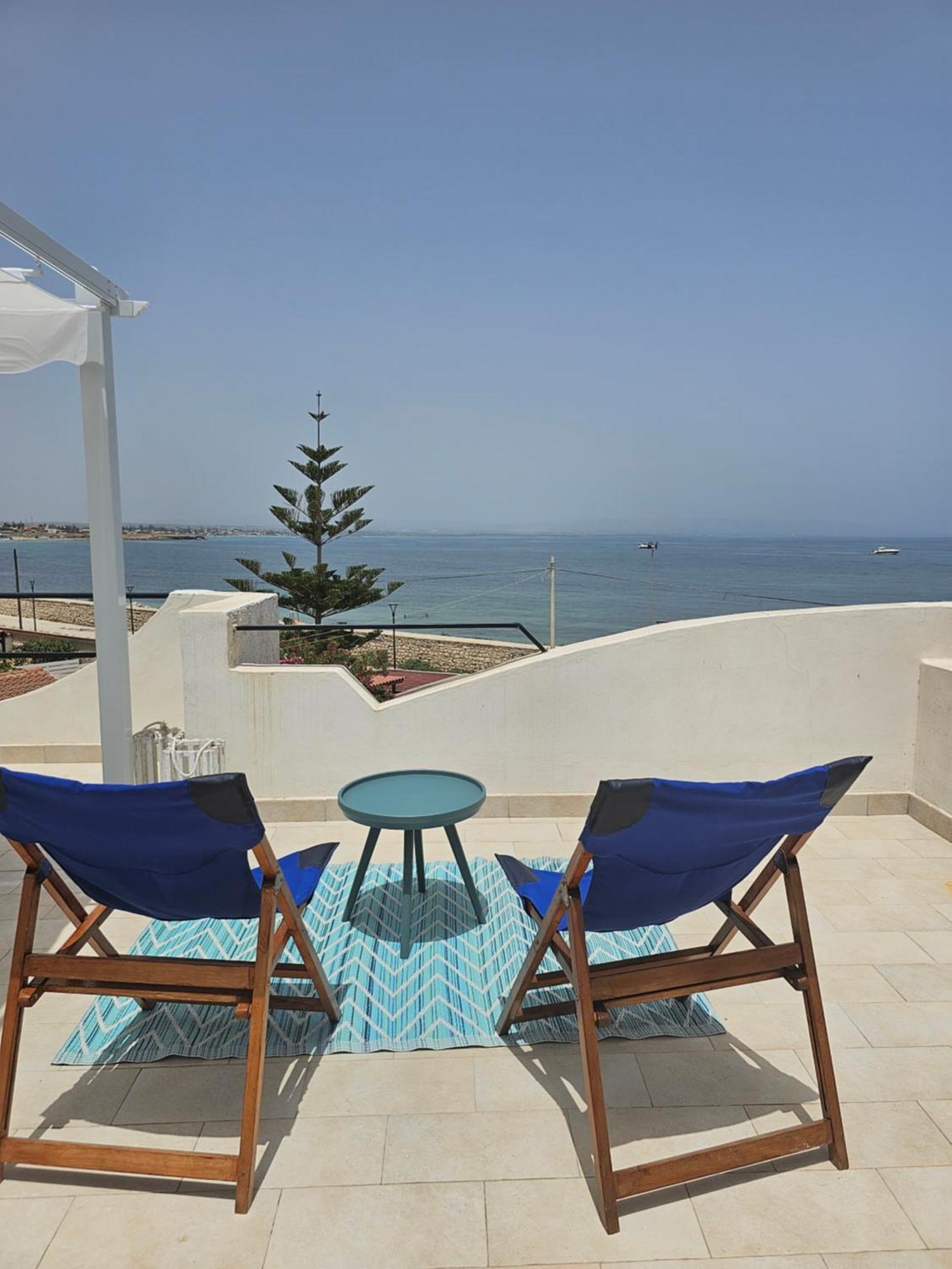 Seahorse In Marzamemi, Una Terrazza Sul Mare Appartement Kamer foto